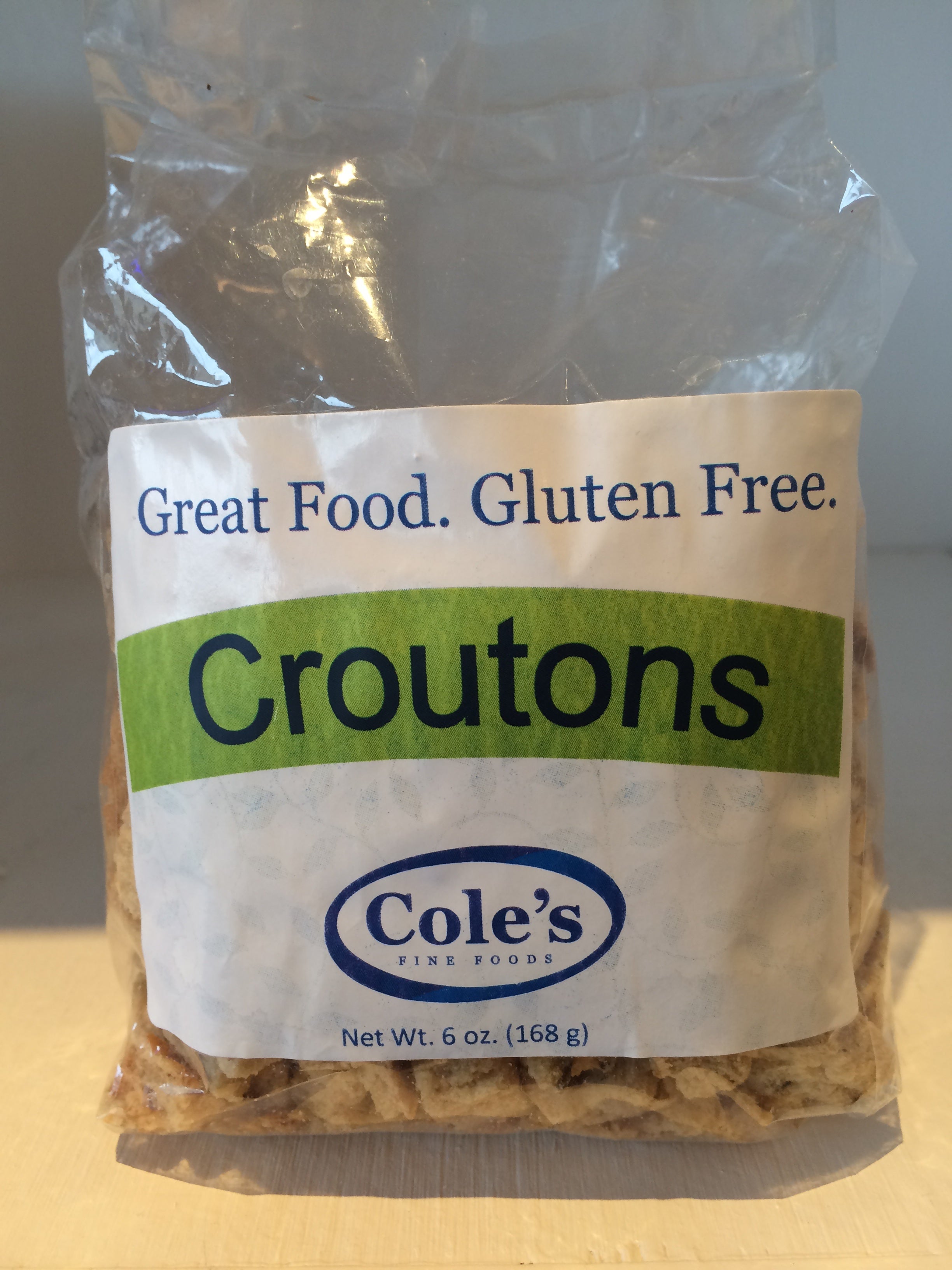 Croutons 6 oz Cole's Bakery & Cafe